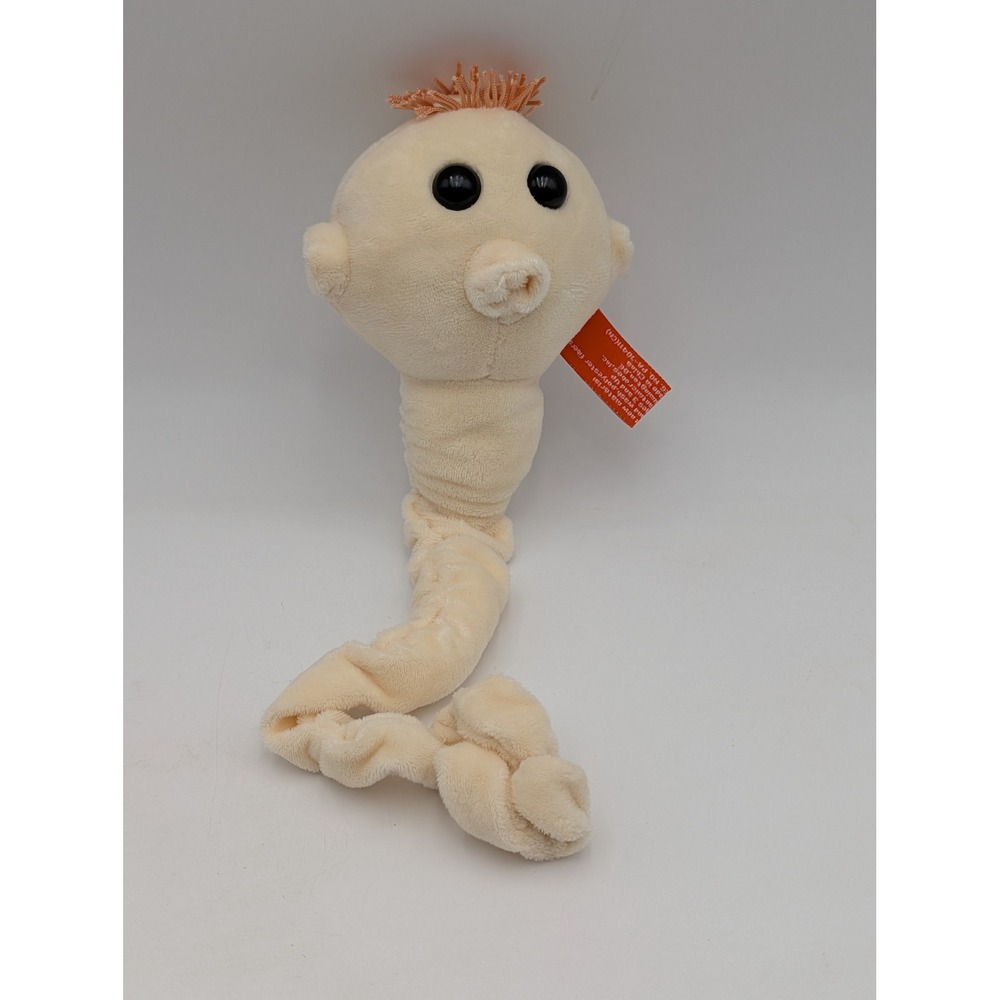 Giant Microbes Tapeworm Plush Science Biology Educational Toy Drew Oliver